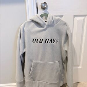 Old Navy Light Gray Men's Hoodie